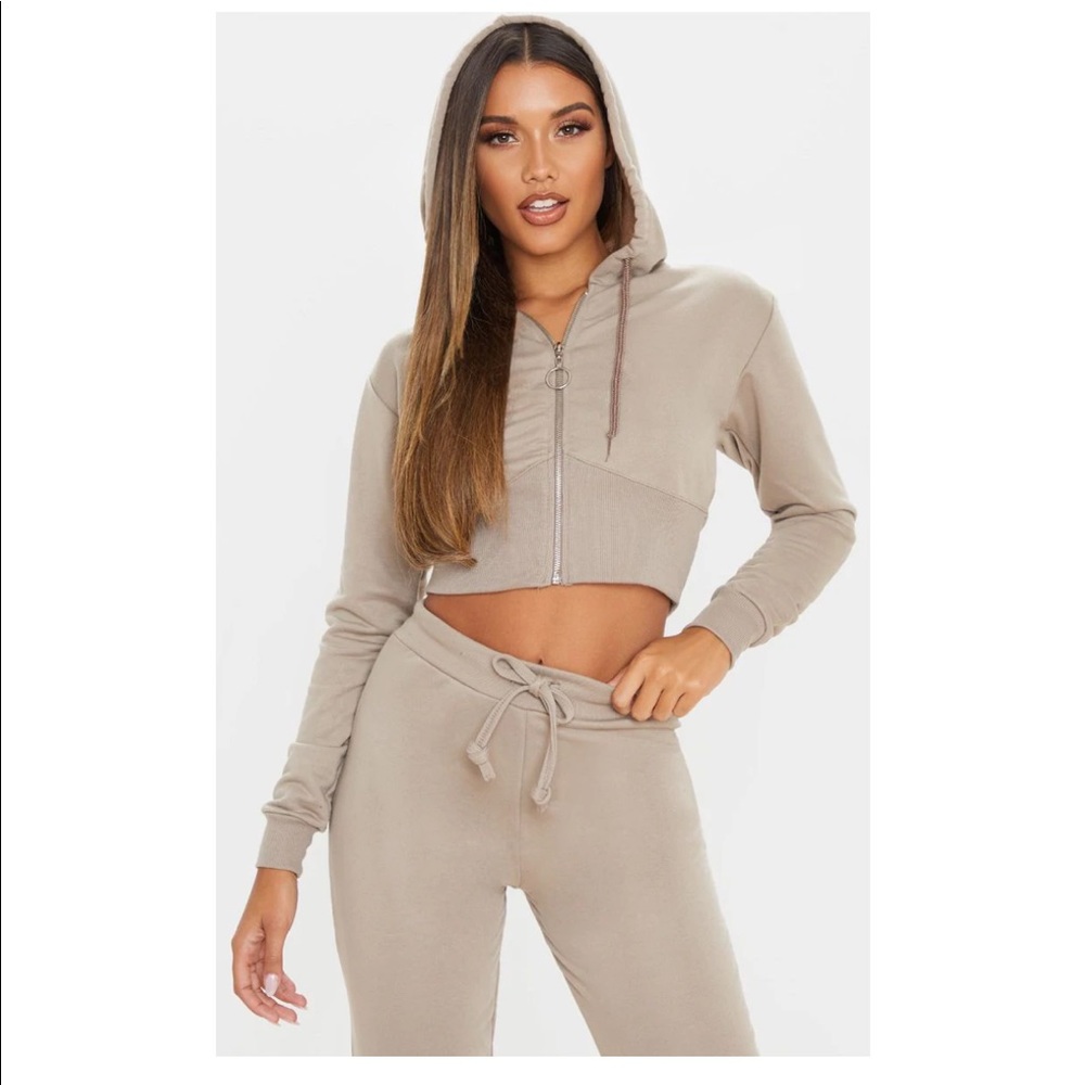 PLT cropped hoodie